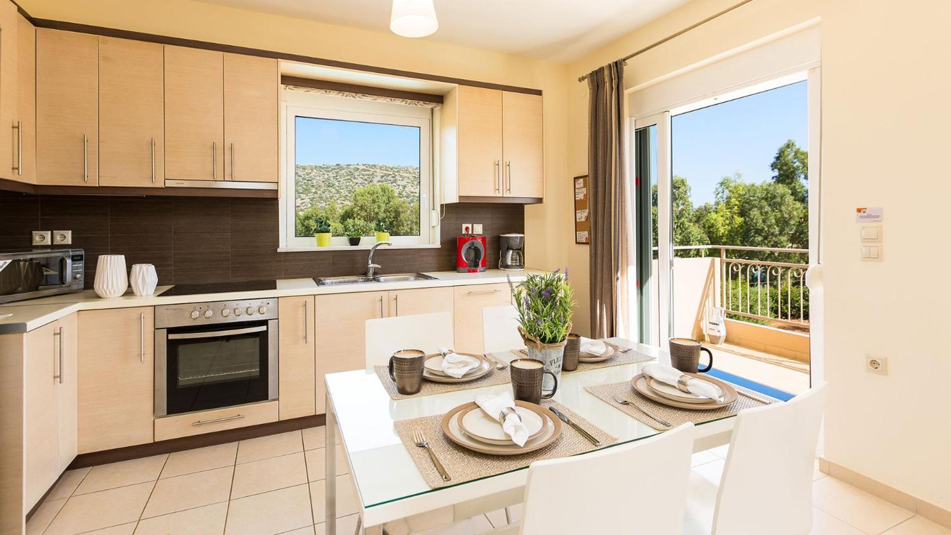 Crete View Villa Marathi  Eksteriør bilde