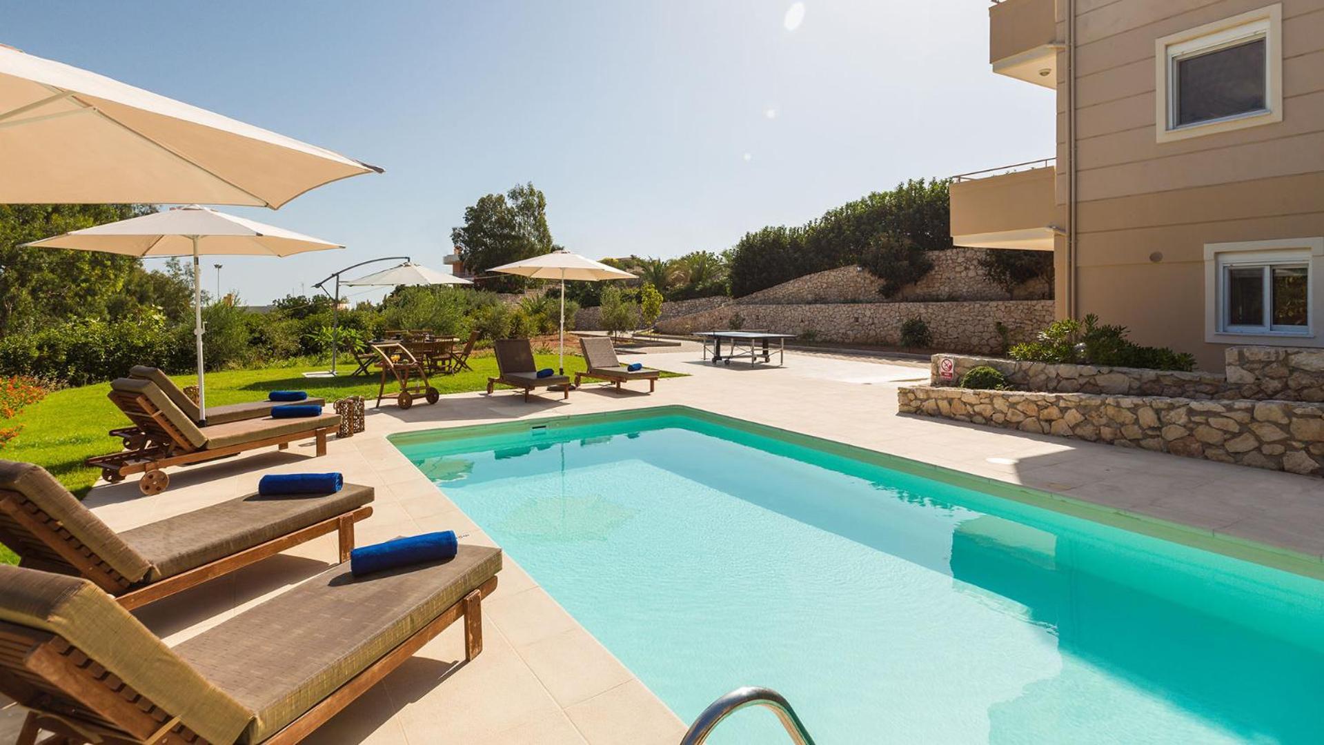 Crete View Villa Marathi  Eksteriør bilde