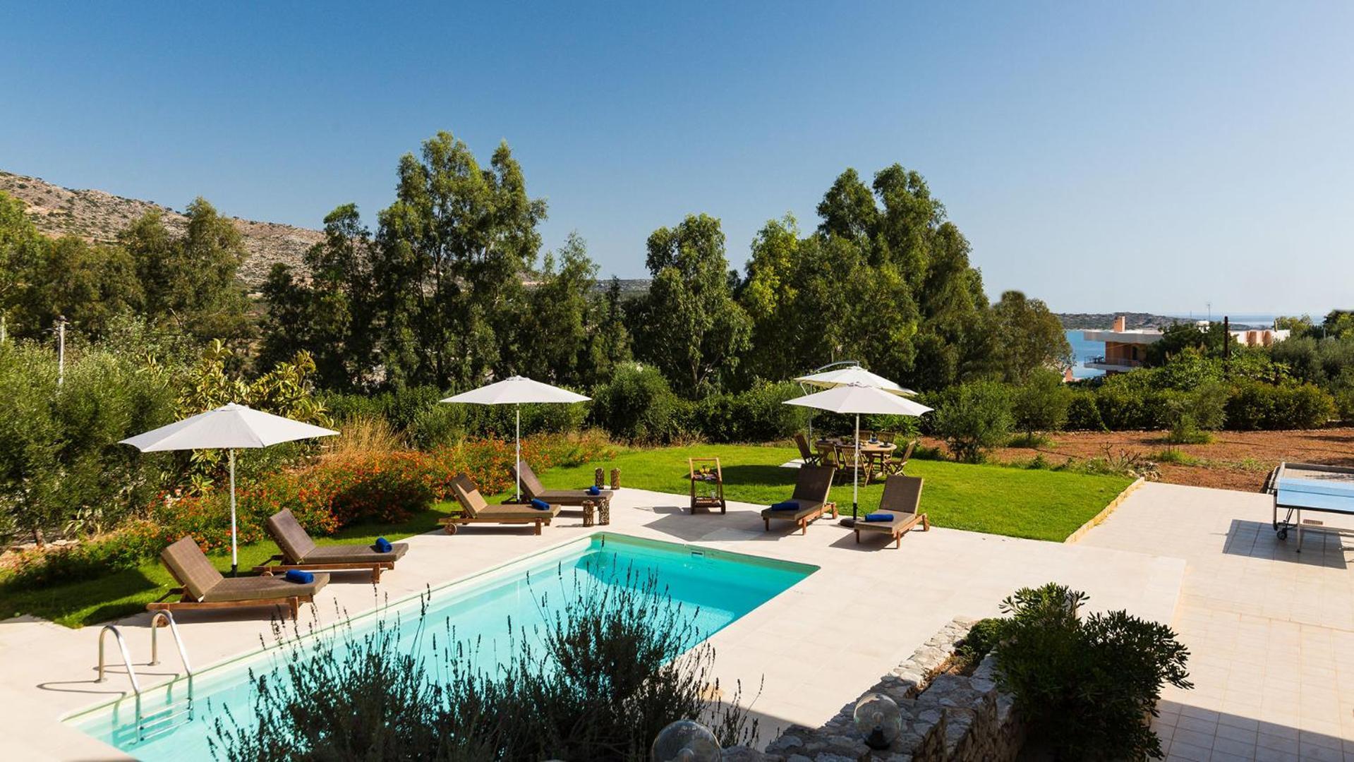 Crete View Villa Marathi  Eksteriør bilde